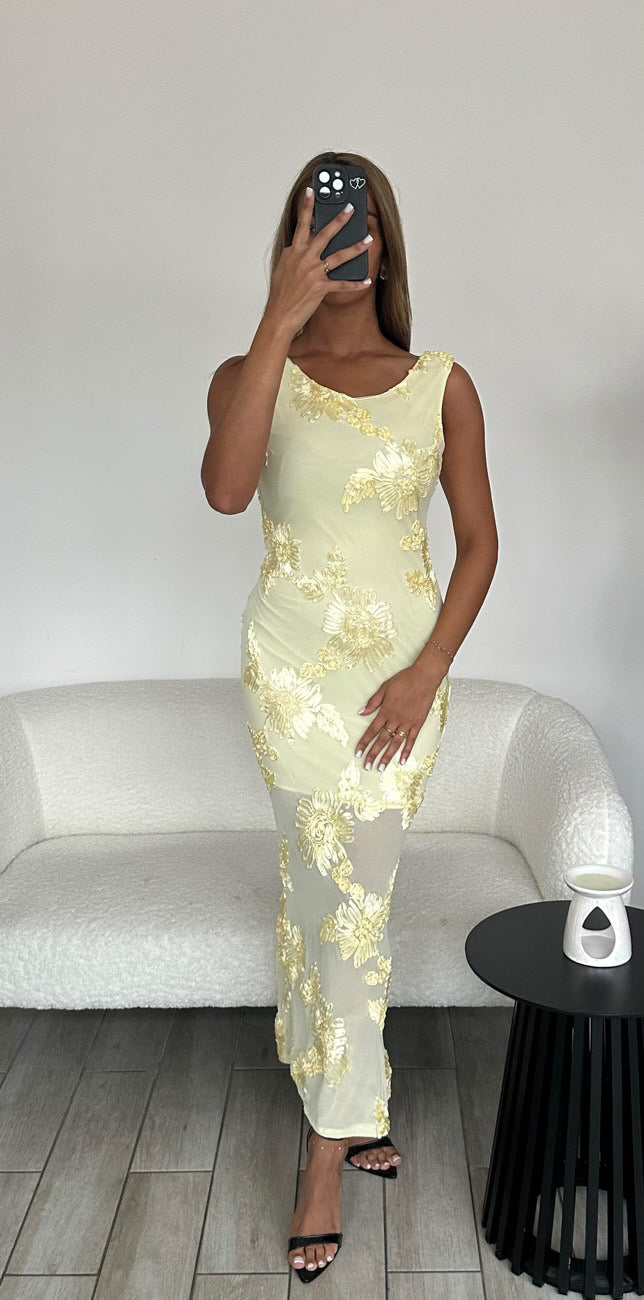 Robe Mirage jaune